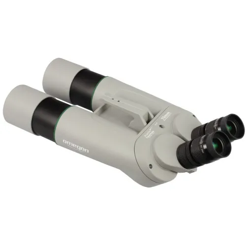 a képen:  Omegon Brightsky 22x70 – 45° kétszemes távcső,  2
