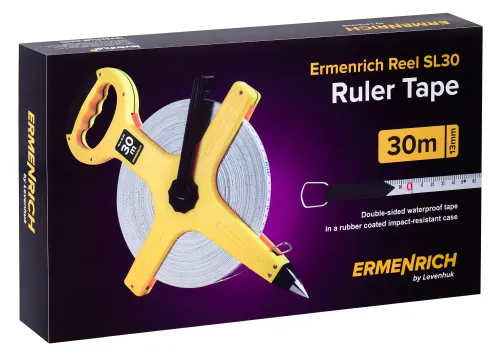 a fényképen:  Ermenrich Reel SL30 földmérő mérőszalag,  6