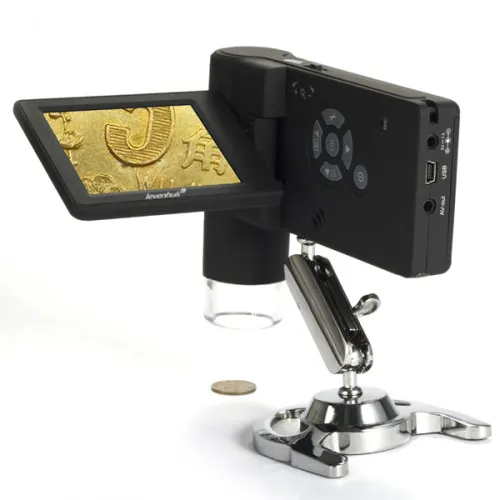a fényképen:  Levenhuk DTX 500 Mobi digitális mikroszkóp,  5
