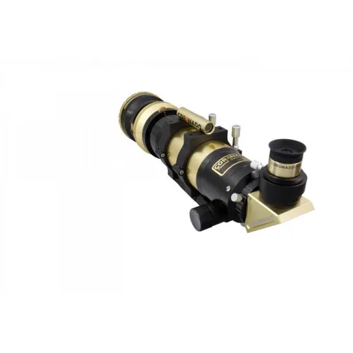 a fényképen:  Coronado SolarMax III 70 mm Double Stack napteleszkóp RichView rendszerrel és BF15 szűrővel,  4