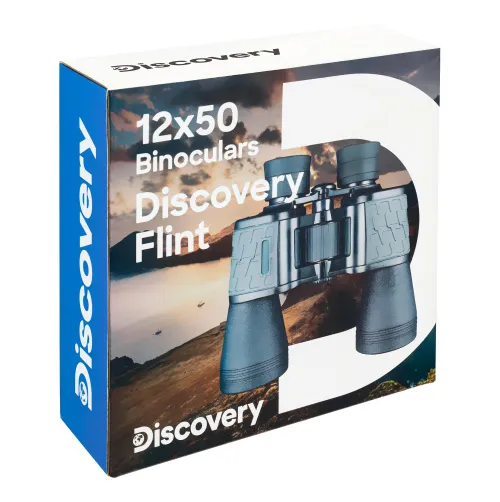 a képen:  Levenhuk Discovery Flint 12x50 kétszemes távcső,  13