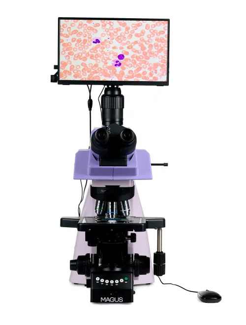 a fotón:  MAGUS Bio D290T LCD biológiai digitális mikroszkóp,  7