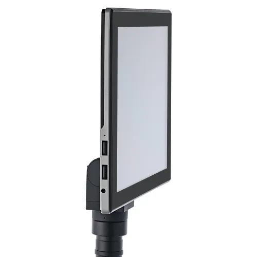 a fényképen:  Levenhuk MED D45T LCD digitális trinokuláris mikroszkóp,  17