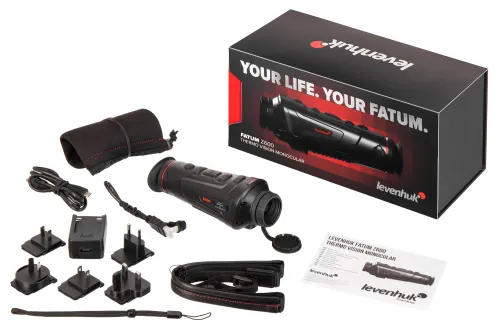 a fényképen:  Levenhuk Fatum Z600 hőkamerás egyszemes távcső,  4