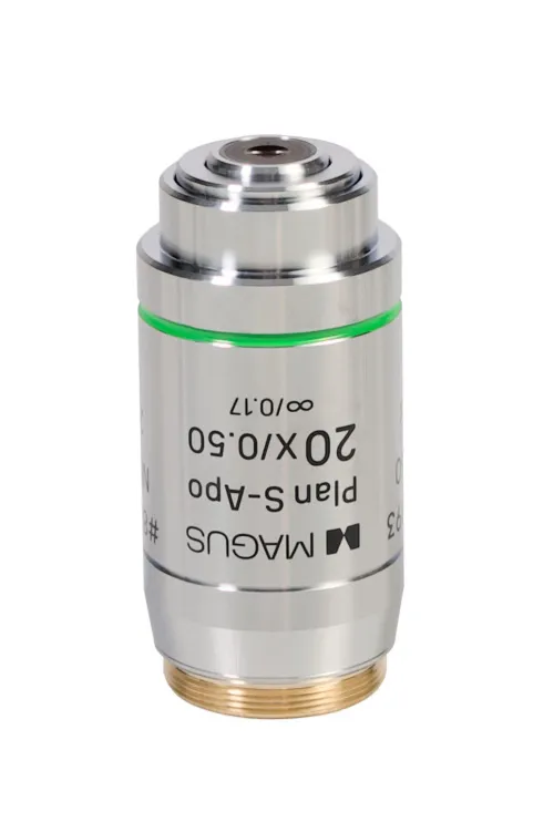 a képen:  MAGUS FL S-APO60 PlanF S-Apo 4х/10х/20х/40х/100х olaj ∞/0,17 H 60 mm-es objektív készlet,  7