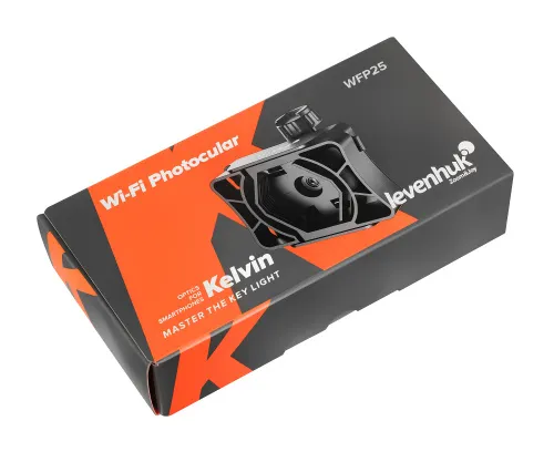 a képen:  Levenhuk Kelvin WFP25 Wi-Fi fotó-okulár,  21