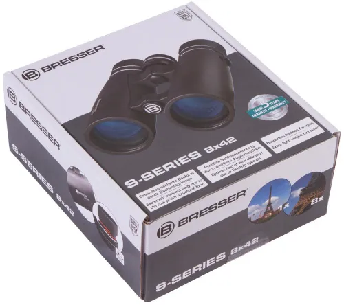 a fotón:  Bresser S-Series 8x42 kétszemes távcső,  11