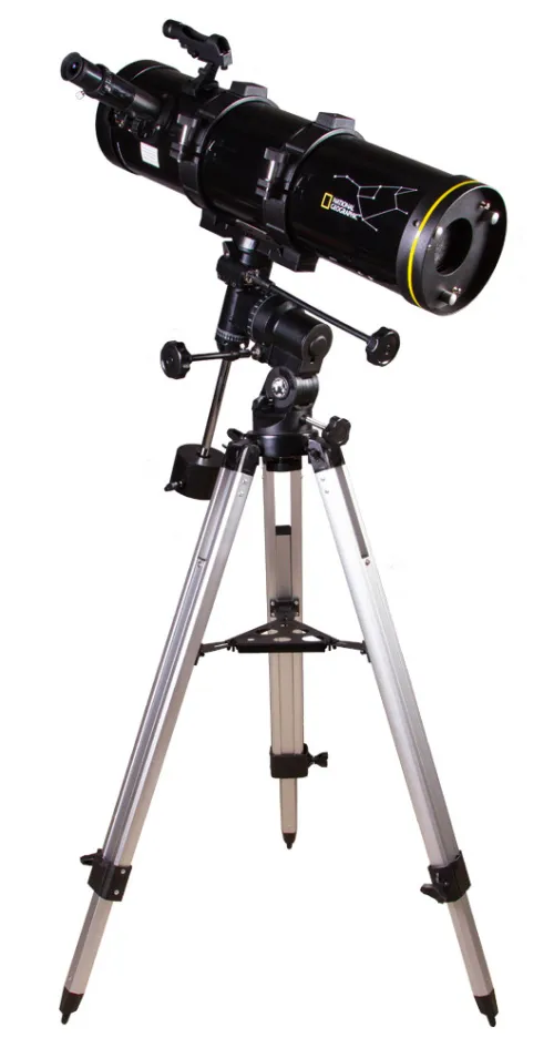 a képen:  Bresser National Geographic 130/650 EQ teleszkóp,  3