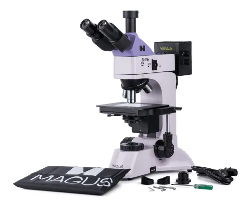 a fotón:  MAGUS Metal D600 BD LCD metallográfiai digitális mikroszkóp,  2