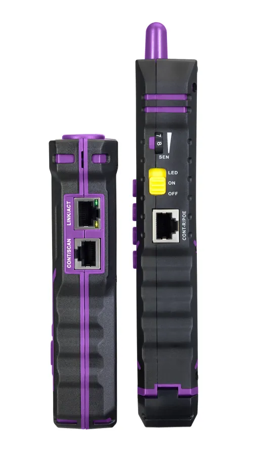 a fényképen:  Ermenrich NetGeeks NP50 multifunkcionális kábeltesztelő,  6