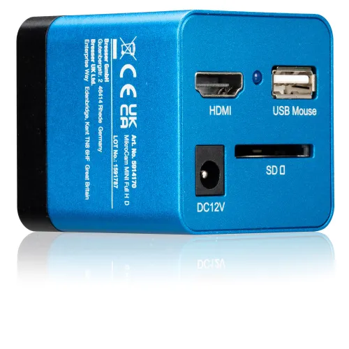 a képen:  Bresser MikroCam mini Full HD HDMI digitális mikroszkóp-kamera,  6