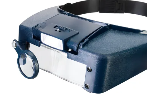 a fényképen:  Levenhuk Discovery Crafts DHD 20 fejre szerelhető nagyító,  8