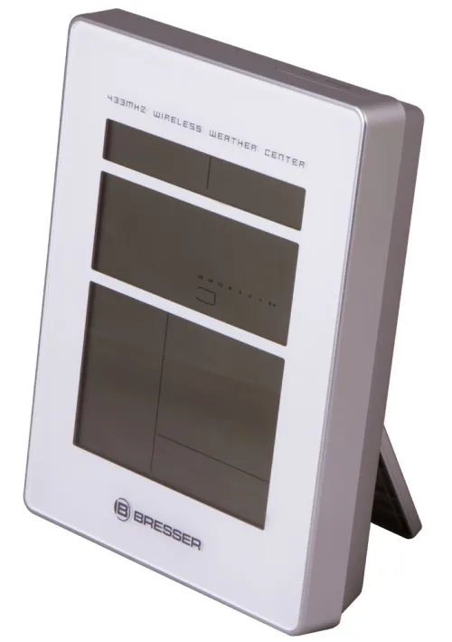 a fotón:  Bresser RC időjárás állomás, fehér,  3