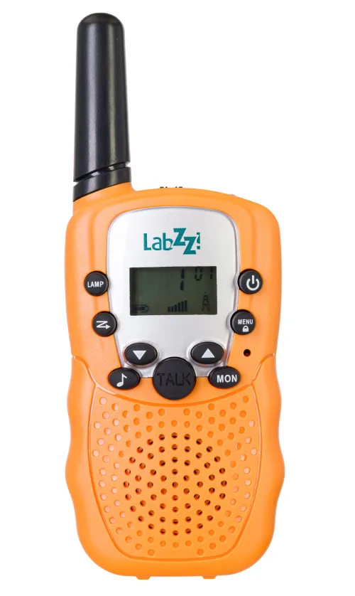 a fényképen:  Levenhuk LabZZ WTT10 walkie-talkie és kétszemes távcső készlet,  9