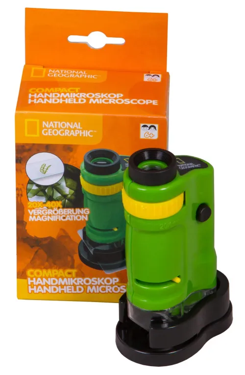 a fotón:  Bresser National Geographic 20–40x kézi mikroszkóp,  9