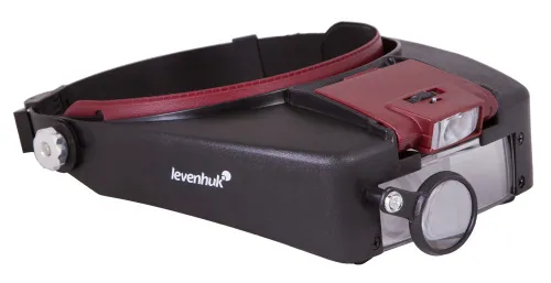 a fotón:  Levenhuk Zeno Vizor H2 fejre szerelhető nagyító,  3