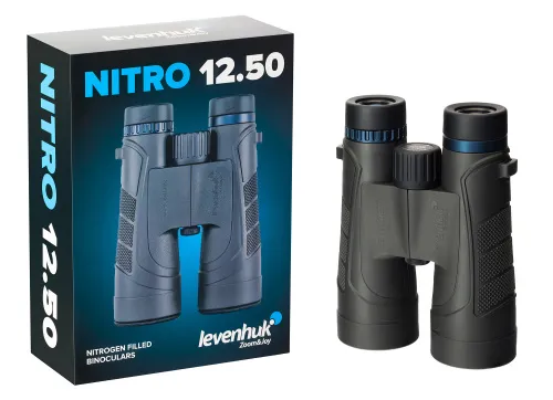 a fényképen:  Levenhuk Nitro 12x50 kétszemes távcső,  4