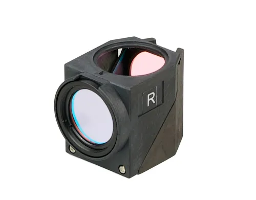 a fényképen:  MAGUS Epi-FL06 Epi-fluoreszcens tartozék, higanylámpa, fluoreszcens szűrőkockák В/G/UV/V/R/FITC/TRITC/DAPI,  14