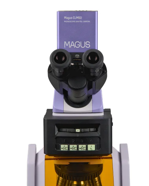 a fotón:  MAGUS Lum D470L fluoreszcens digitális mikroszkóp,  10