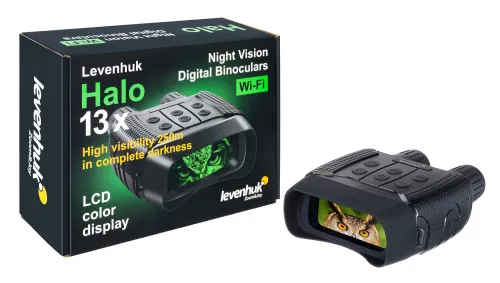 a fotón:  Levenhuk Halo 13X digitális éjjellátó kétszemes távcső,  3