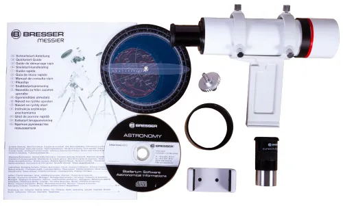 a képen:  Bresser Messier NT203s/800 OTA,  11