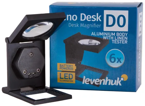a képen:  Levenhuk Zeno Desk D0 nagyító,  3