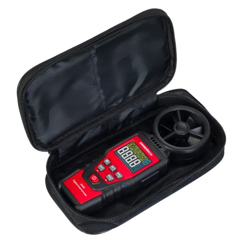 a fényképen:  Ermenrich Seek DN20 digitális anemométer,  2