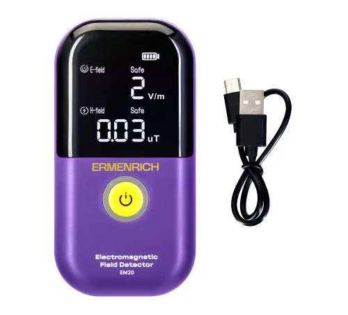 a fényképen:  Ermenrich EM20 elektromágneses mező-érzékelő,  5