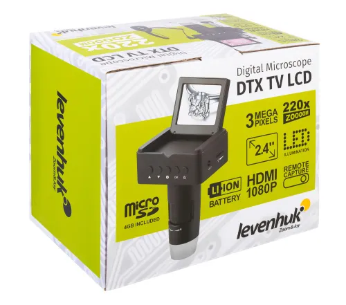 a fotón:  Levenhuk DTX TV LCD-kijelzős digitális mikroszkóp,  11