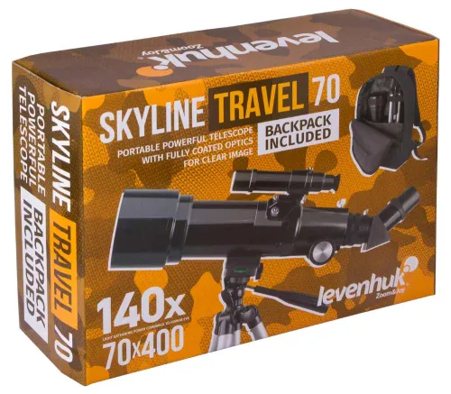 a fotón:  Levenhuk Skyline Travel 70 teleszkóp,  16
