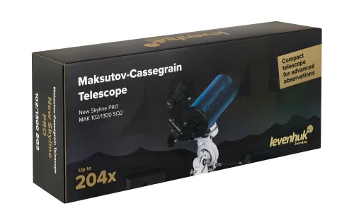 a fényképen:  Levenhuk New Skyline PRO MAK 102/1300 SQ2 teleszkóp,  13