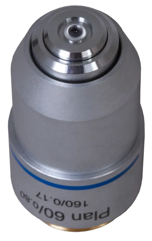 a fotón:  Levenhuk MED 60x plan-akromatikus objektív,  4