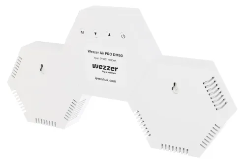 a fotón:  Levenhuk Wezzer Air PRO DM50 levegőminőség-érzékelő,  5