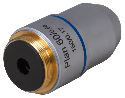 a fotón:  Levenhuk MED 60x plan-akromatikus objektív,  3