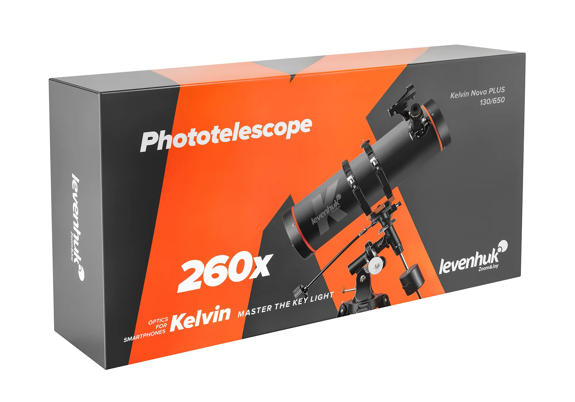 a képen:  Levenhuk Kelvin Nova PLUS 130/650 fotóteleszkóp,  18