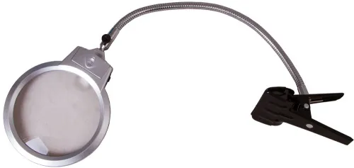 a fényképen:  Levenhuk Zeno Desk D9 nagyító,  4