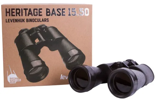 a képen:  Levenhuk Heritage BASE 15x50 kétszemes távcső,  2