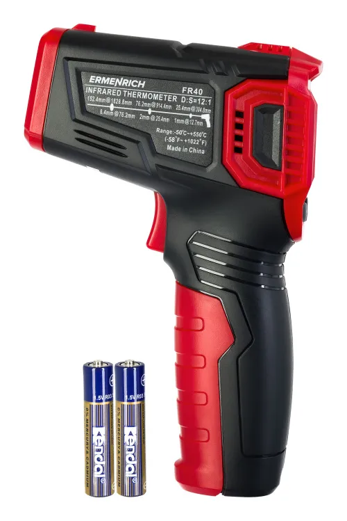 a képen:  Ermenrich Seek FR40 infravörös hőmérő,  6