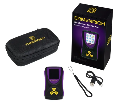 a képen:  Ermenrich Ping RD50 sugárzásdetektor,  2