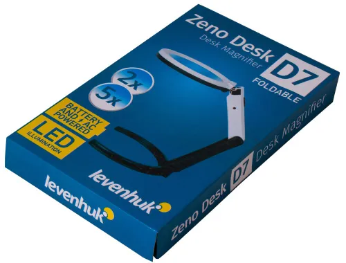 a képen:  Levenhuk Zeno Desk D7 nagyító,  2