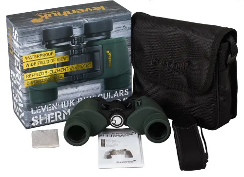 a képen:  Levenhuk Sherman PRO 8x32 kétszemes távcső,  7