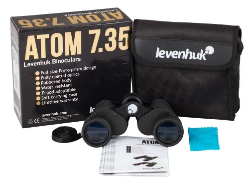 a fotón:  Levenhuk Atom 7x35 kétszemes távcső,  2