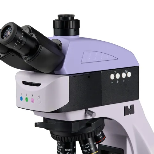 a fényképen:  MAGUS Lum 460L fluoreszcens mikroszkóp,  11