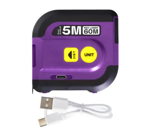 a képen:  Ermenrich Reel SLR640 lézeres mérőszalag,  6