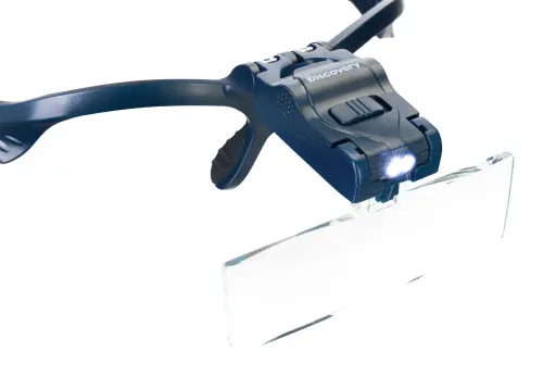 a fényképen:  Levenhuk Discovery Crafts DGL 40 nagyítószemüvegek,  9