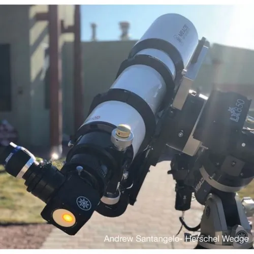 a fényképen:  Meade White-Light Solar Herschel-ék,  4