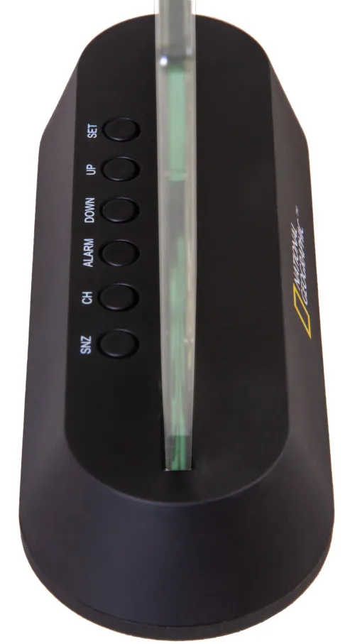 a képen:  Bresser National Geographic időjárás állomás, átlátszó,  7