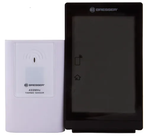 a fotón:  Bresser TemeoTrend ST RC időjárás állomás, fekete,  7