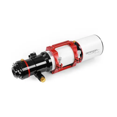 a fotón:  Omegon Pro APO AP 100/580 Quadruplet OTA teleszkóp,  3