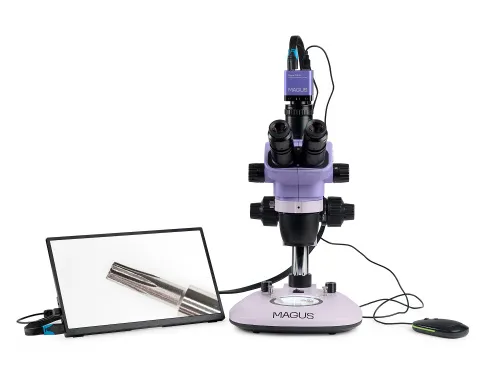 a fényképen:  MAGUS Stereo D8T LCD BASE digitális sztereomikroszkóp,  5